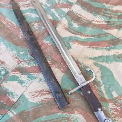 Ba&iuml;onnette argentine mod&egrave;le 1909 pour fusil Mauser 1909 export Allemagne