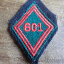 losange de bras M 45 601&deg; r&eacute;giment du mat&eacute;riel