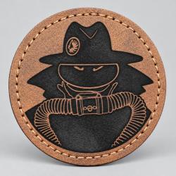 Patch morale CPEOM cuir PU scratch - Service Action DGSE nageur de combat para