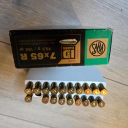 16 balles 7x65R RWS
