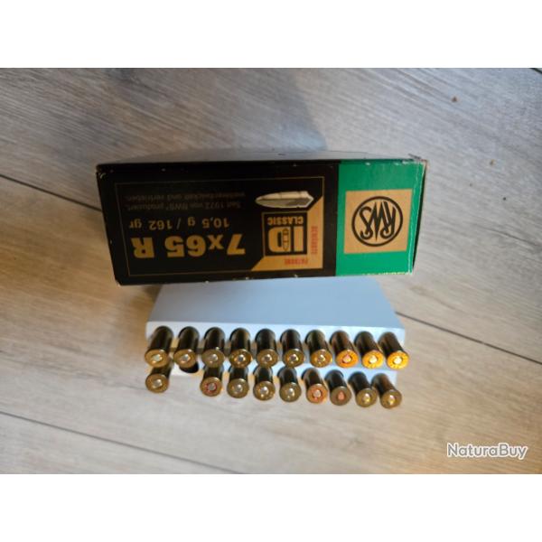 16 balles 7x65R RWS