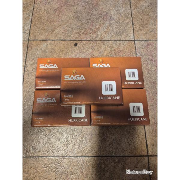 Balle expansive slug SAGA HURRICANE cal.12 x 5boites