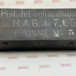 FRANCE INDOCHINE ALGERIE- BOITE DE PIECES DE RECHANGE POUR PISTOLET MAB D
