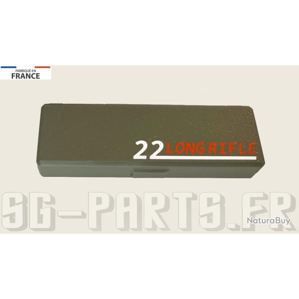 Boite munitions 22LR 'Vert olive'