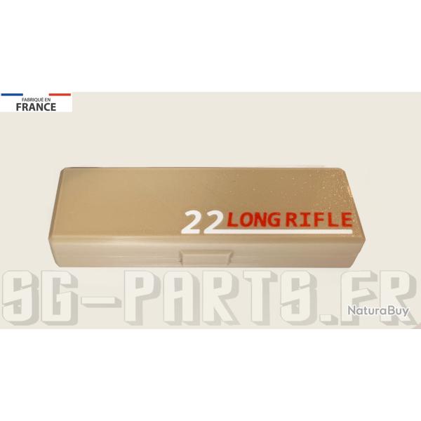 Boite munitions 22LR 'beige'