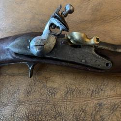 Superbe platine fusil 1777 manufacture royale de Charleville reconditionn&eacute;e &agrave; la R&eacute;volution