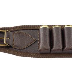 Cartouchi&egrave;re Aspect Cuir Pour Cal.12 - COUNTRY SELLERIE