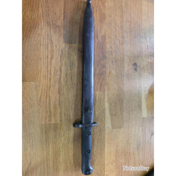 Ba�onnette portugaise Mauser-Vergueiro M1904 Simson & Co Suhl + fourreau