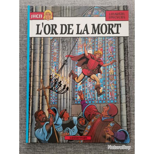 BD Jhen, L'Or de la Mort par J. Martin et J. Pleyers Casterman