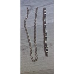 Vend bijoux lot gourmette et collier