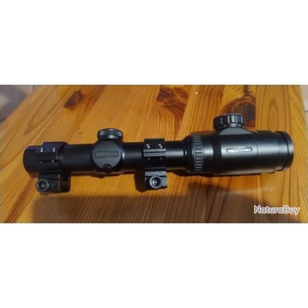 Lunette de battue 1-4x24 shoot hunting