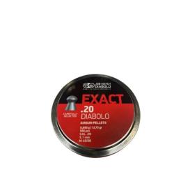Plombs air comprim&eacute; cal.5.1mm cal.20 JSB diabolo exact par 1500 (3 btes de 500)