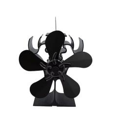Ventilateur de po&ecirc;le &agrave; bois &Eacute;CO 5 pales sans &eacute;lectricit&eacute; silencieux disponible sur commande 7-15jrs