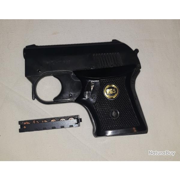 Rare pistolet d'alarme allemand ROHM RG5