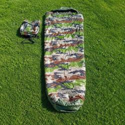 Sac de couchage A.R.E.S X-Pro Extr&ecirc;me camouflage - Sarcophage 220 cm