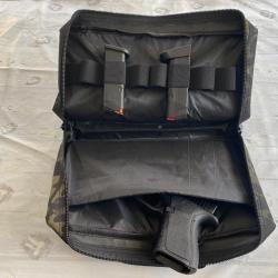 sacoche de transport arme de poing type camouflage