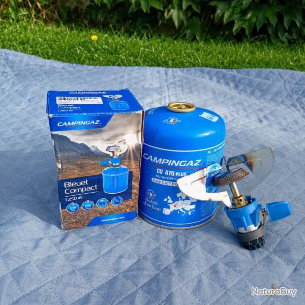 Partager R�chaud Campingaz Bleuet Compact 1250W avec cartouche CV470+
