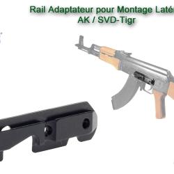 UTG - Rail Adaptateur pour montage lat&eacute;ral - pour AK & clones