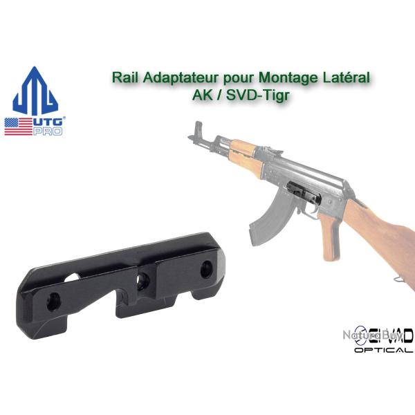 UTG - Rail Adaptateur pour montage lat�ral - pour AK & clones