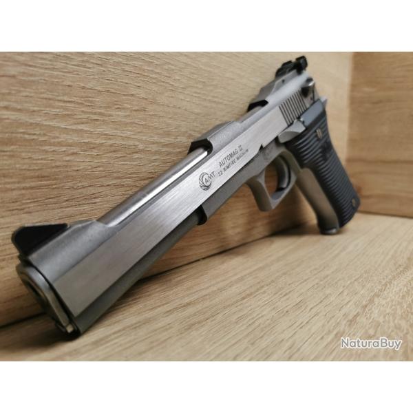 Pistolet AUTOMAG II 22 Magnum/22 WMR AMT IRWINDALE, CA 6 Pouces ensemble Rare complet