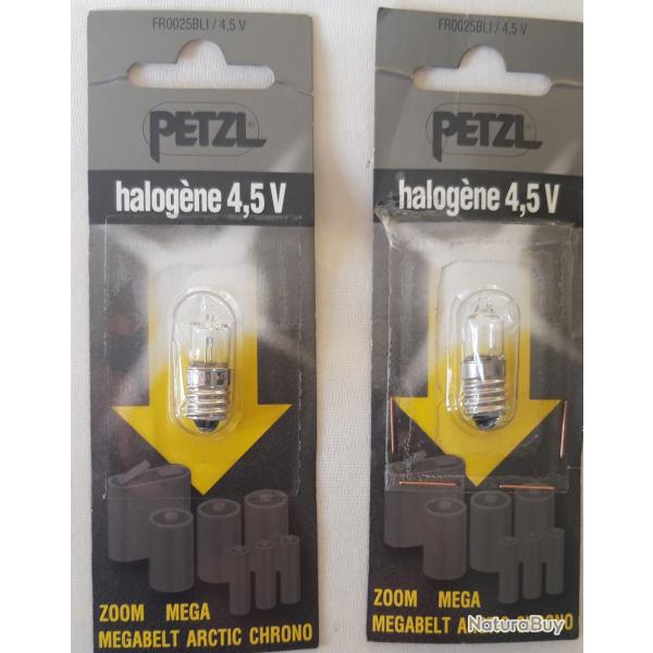 2 ampoules Halog�ne Petzl