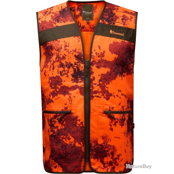 Gilet de chasse (Couleur: Orange, Taille: XXL)