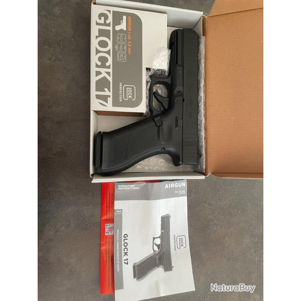 Pistolet Glock 17 Gen 5 Co2 - Cal. 4.5 mm - 4.5 mm (.177) Plomb
