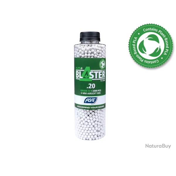 Billes Bio 0.20G Alpha Blaster En Bouteille De 3300