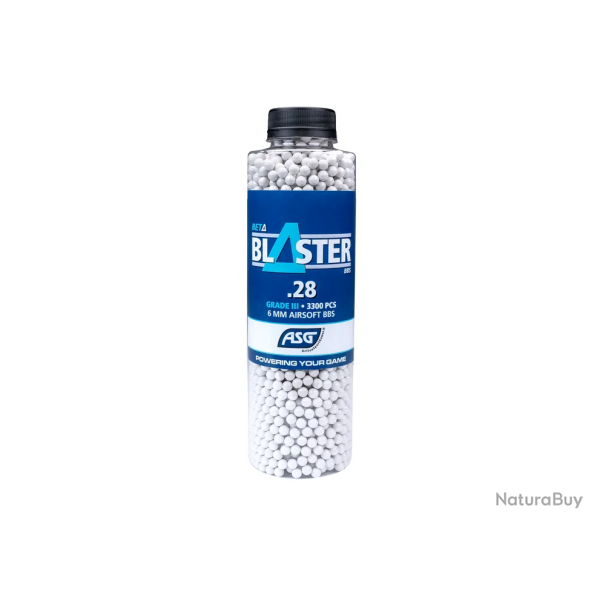 Billes 0.28G Beta Blaster En Bouteille De 3300