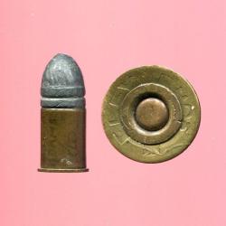 .442 Tranter -  TRES RARE &eacute;tui 1er mod&egrave;le en 2 parties - marquage : ELEY BROs + - PORT COMPRI