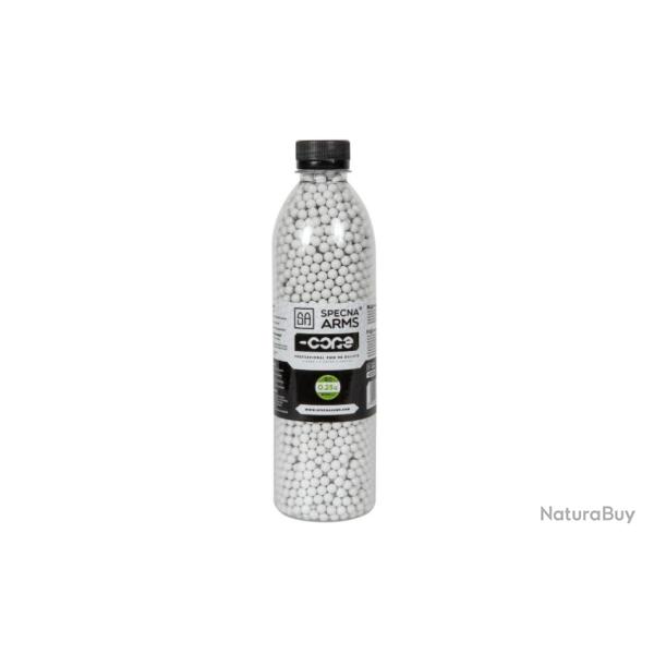 Billes bio 0.23g Core en bouteille de 3000 pcs