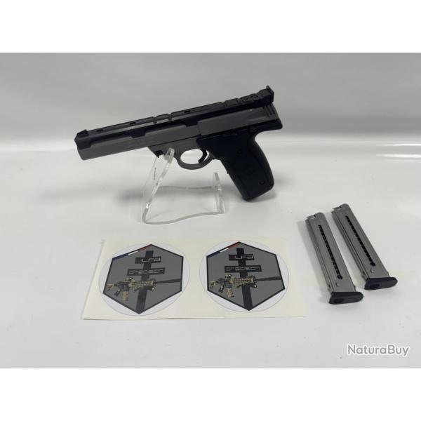 Pistolet semi automatique Smith & Wesson "Model 22S" en 22Lr.