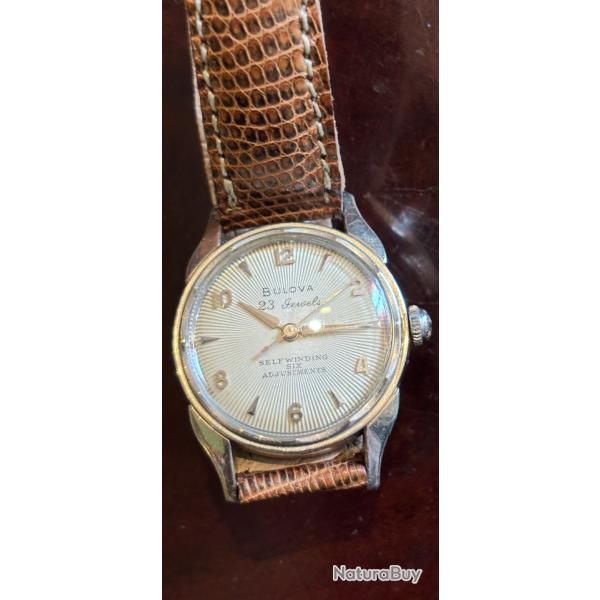 Montre Bulova , ann�es ��1950�� .