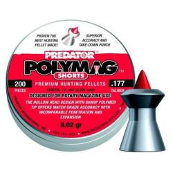 Bo&icirc;te de 200 plombs JSB Predator Polymag Shorts - 4.5 mm