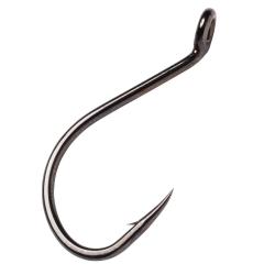 Hame&ccedil;on Simple Madcat Teaser Hook BN Par 5 5/0 Black Nickel