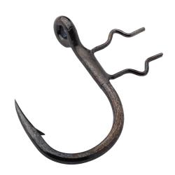 Hame&ccedil;on Simple Madcat Shad Hook BN 6X Par 5 5/0 Black Nickel