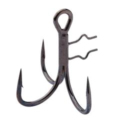 Hame&ccedil;on Triple Madcat Shad T-Treble BN 4X Par 4 2/0 Black Nickel