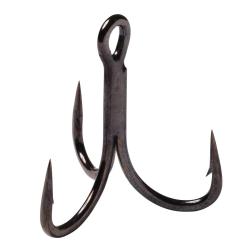 Hame&ccedil;on Triple Madcat Treble Hook BN 6X Par 4 1/0 Black Nickel