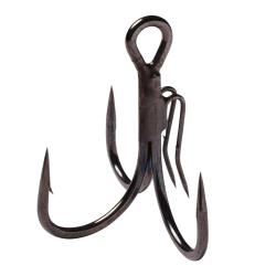 Hame&ccedil;on Triple Madcat Dead Bait T-Treble BN 4X Par 4 2/0 Black Nickel