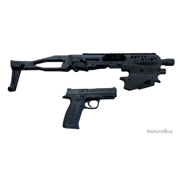 Smith & Wesson M&P9 - 9x19 mm - Kit Micro Roni / MCK + Holster Safariland - Occasion