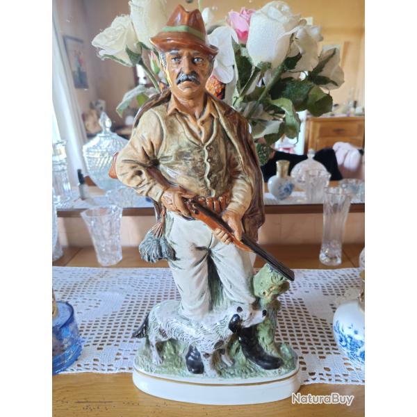 Sculpture bouteille chasseur