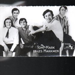 tony mark et les markmen disques AZ, carte com  cpsm carte postale semi-moderne