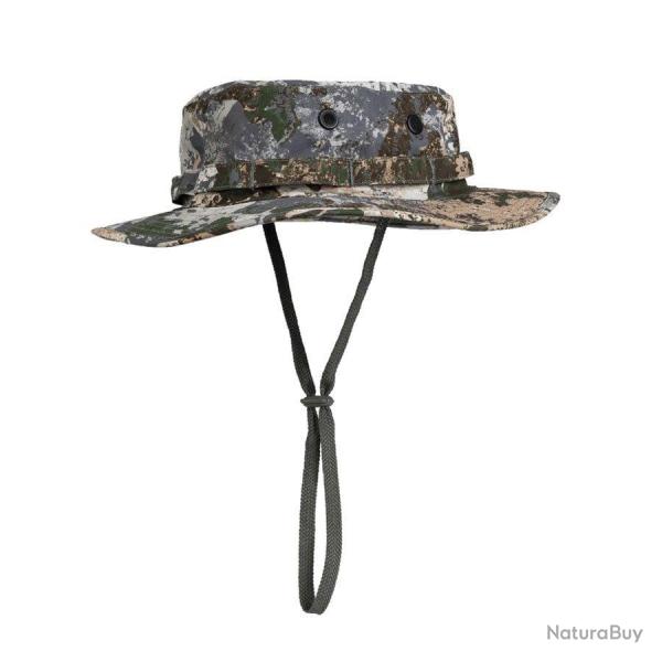 Chapeau de brousse Mil-Tec US GI Jungle CIV-TEC en coton ripstop avec a�rations lat�rales et jugulai