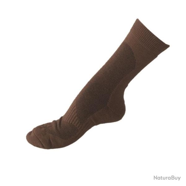 Chaussettes techniques Mil-Tec Coolmax Mid � tige mi-haute Coyote - 42 - 43 EU