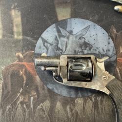 Revolver bulldog velodog double action calibre 7,65 ench&egrave;re 1 euros !!
