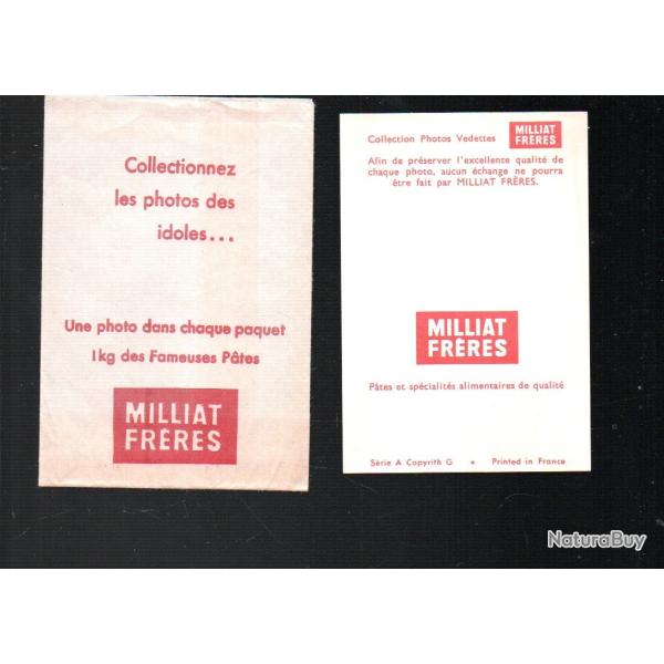 claude nougaro , collection pates milliat fr�res , rare avec son cristal d'emballage