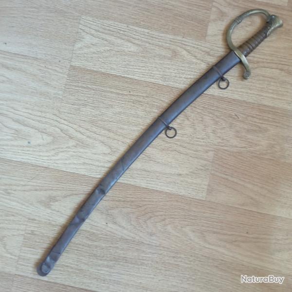 Rare sabre d'enfant d'officier d'artillerie Mle 1829 Klingenthal Couleaux Cgnie