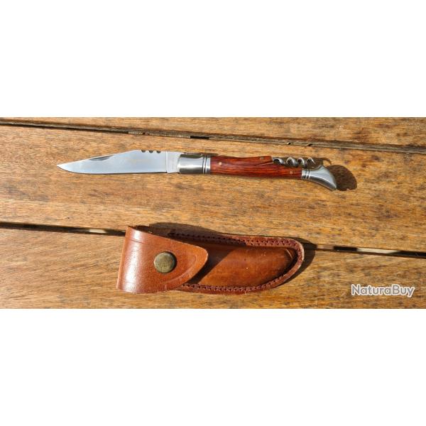 Couteau Laguiole avec son etui