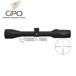 Lunette GPO Passion 3x- 4-12x50 - R&eacute;ticule G4i Fiber