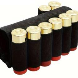 Cartouchi&egrave;re de crosse 8 munitions chasse/tir sportif - calibre 12, 16 et 20